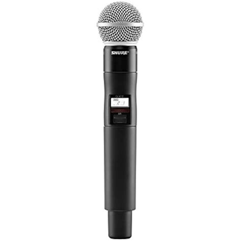 Shure QLXD24 SM58 Sistema Inalámbrico de Mano con Micrófono Vocal SM58