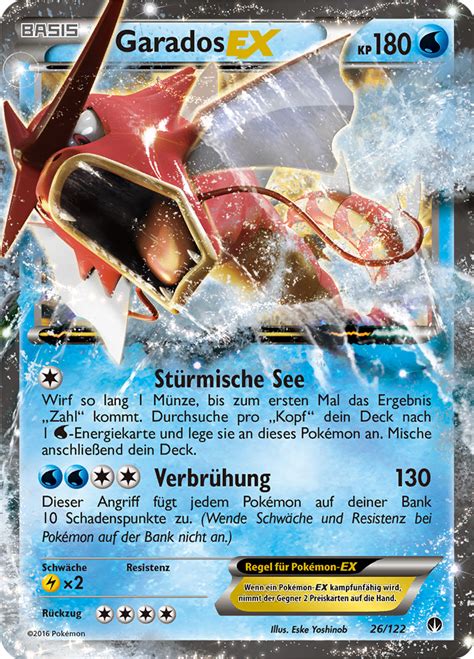 Garados Ex Wert Bild K Nstler Seltenheit Pokemonkarte De