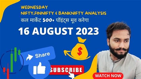 Nifty And Banknifty Analysis 16 August 2023 Vijay Banknifty