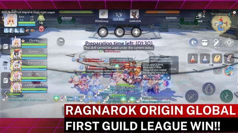 Roo Global First Ragnarok Origin Guild League Youtube