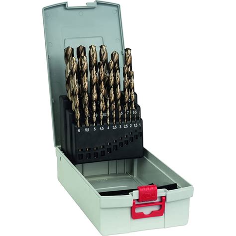 Bosch Pc Hss Cobalt Probox Metal Drill Bit Set Mm Mm