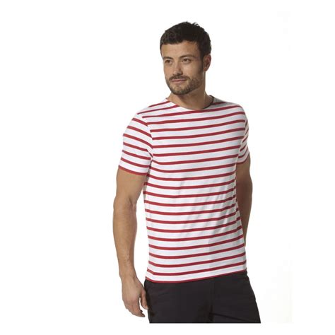 Camiseta De Hombre Rayas Rojas Miles Men Sol S Atelier Yuwa Ciao Jp