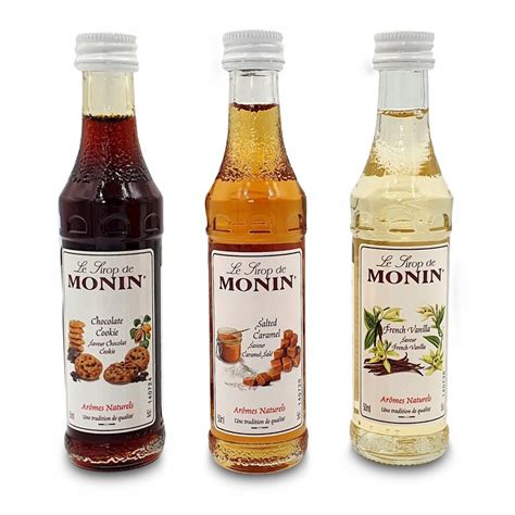 SYROP DO KAWY MONIN ZESTAW KAWOWY MIX SMAKÓW 11133147222 oficjalne