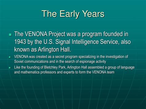 PPT - The VENONA Project PowerPoint Presentation, free download - ID ...