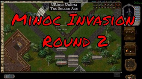 Classic Ultima Online T2A Second Age UOSA Minoc Town Invasion Round 2