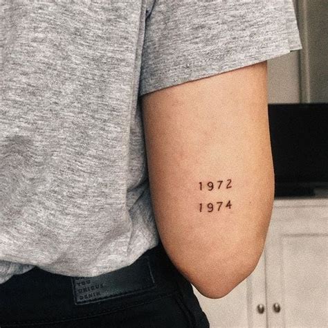 Tatuajes Defechas Nacimiento Muerte Romanos Ideas Lo Mejor