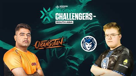 Reckoning Esports Vs Orangutan In Valorant Challenger South Asia Split