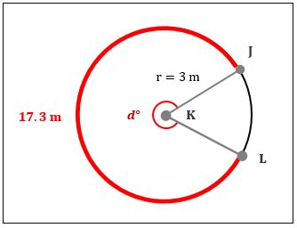 Finding Subtended Angle From Arc Length Practice Geometry Practice