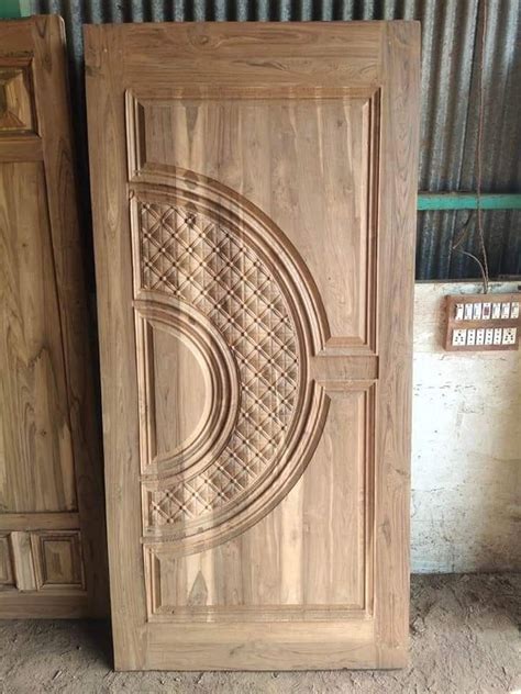 Teak Wood Doors With Intricate Design