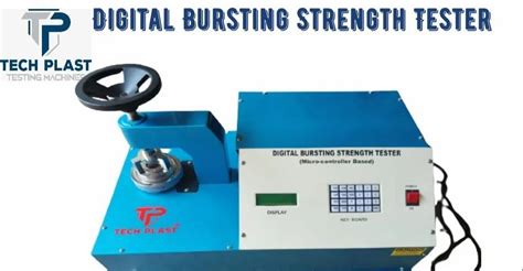 Digital Bursting Strength Tester Bursting Strength Tester Digital