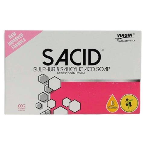 Sacid Sulphur Salicylic Acid Soap G Shopee Malaysia