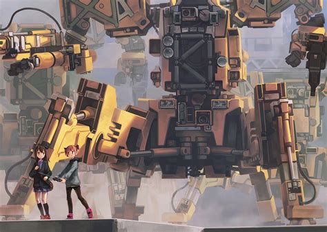 4583181 Anime Girls Robot Anime Artwork Fantasy Art Mech Rare Gallery Hd Wallpapers