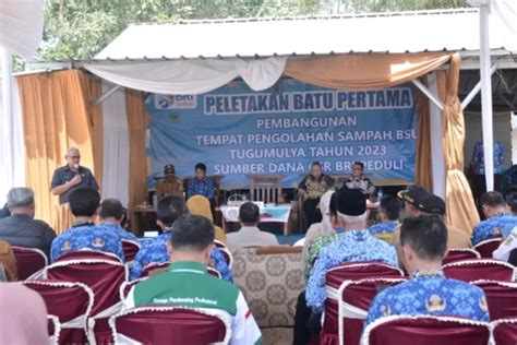 Melalui Csr Bri Peduli Salurkan Bantuan Pembangunan Tpst Bsu Tugu