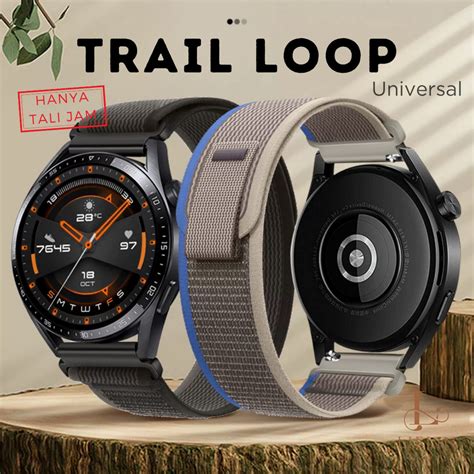 Jual Strap Samsung Huawei Amazfit Garmin Watch Kain Nylon Tali Jam