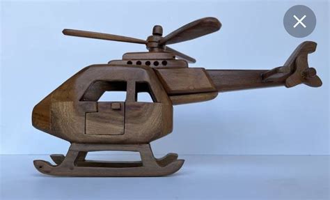 Wooden helicopter wooden toy helicopter military toy helicopter ...