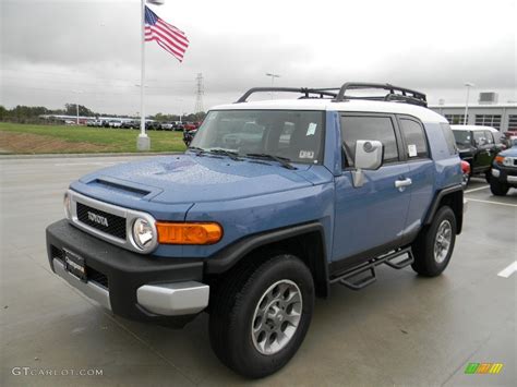 2012 Cavalry Blue Toyota Fj Cruiser 4wd 57874637 Photo 7 Gtcarlot