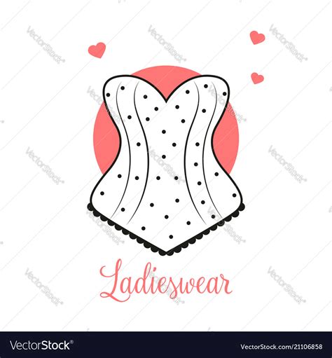 Women Fashion Logo Design Template Lingerie Emblem