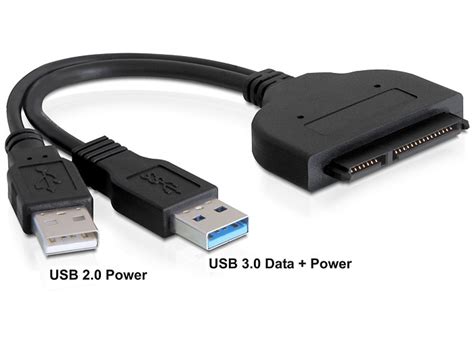 DeLock SATA Male USB A 3 0 USB A2 0 Male 61883 Skroutz Gr