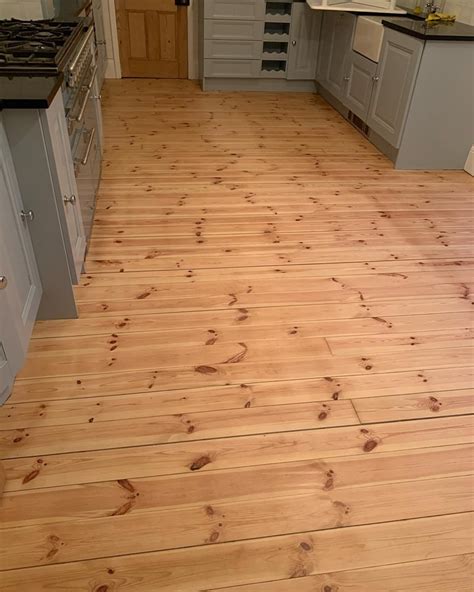 Restored Pine Floorboards in Darlington - FlooRestore