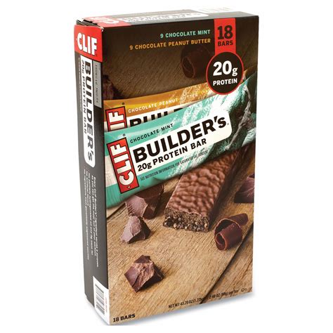 Clif Bar Chocolate Mintchocolate Peanut Butter 24 Oz Item Size