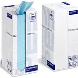 Chicopee Veraclean Blue Cloth Wipes