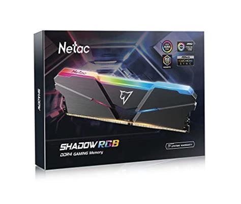 Mem Ria Netac Shadow Rgb Gb X Gb Ddr Meupc Net