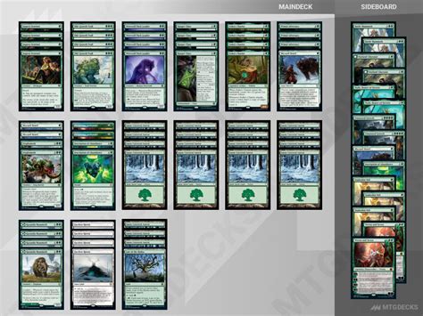 Mono Green Aggro A Standard Deck By Alfred Mtg Decks