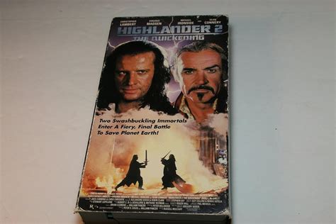 Amazon Highlander The Quickening Vhs Christopher Lambert