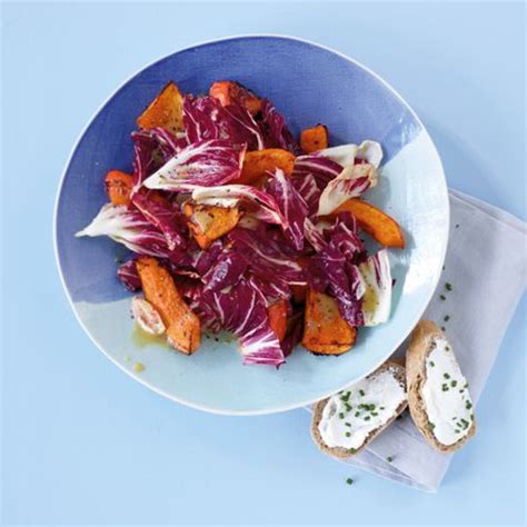 Radicchio Apfel Salat Rezept ESSEN UND TRINKEN