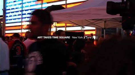 Art Takes Times Square Calina Hiriza Youtube