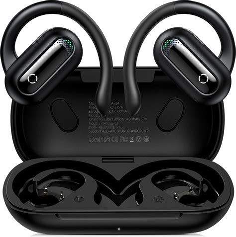 Open Ear Wireless Earbudsbluetooth 53 Headphones Noise Canceling Over Ear Headset