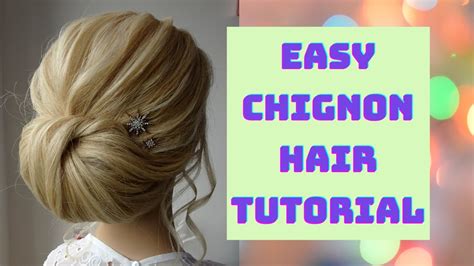 Classic Chignon Tutorial