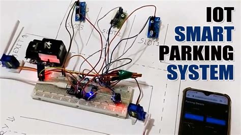 Iot Smart Car Parking System Using Nodemcu Iot Project Youtube