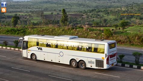 Vrl Volvo B9r Multiaxle I Shift Semi Sleeper Mh09 Cv 0152 Biswajit