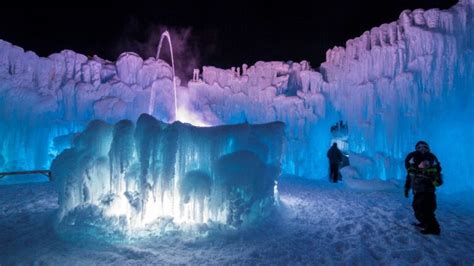 Ice Castles in N.H. has delayed opening due to an 'unprecedented warm ...