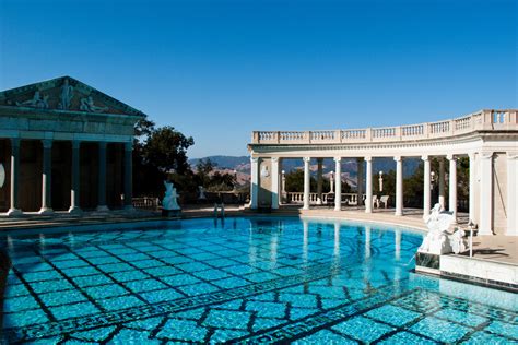 Hearst Castle Neptune Pool Statues