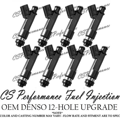 Oem Denso Hole Upgrade Fuel Injectors Set For Lexus Toyota