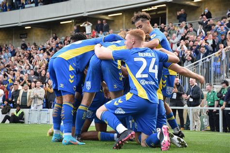 Afc Wimbledon Show Defensive Failings But Substitutes Help Them Squeeze