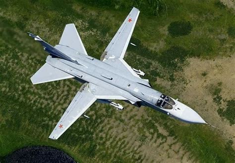 Su 24m Armed With Tv Guided Kh 29 Missiles Military Aircraft Su 24