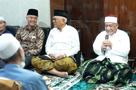 Ganjar Pranowo Silaturahmi Dengan Masyayikh Se Indonesia Di Rembang