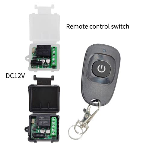 DC 12V 433Mhz 1CH Chave De Controle Remoto Universal Sem Fio Módulo