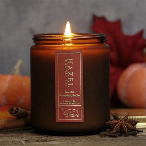 Fall Candles Etsy