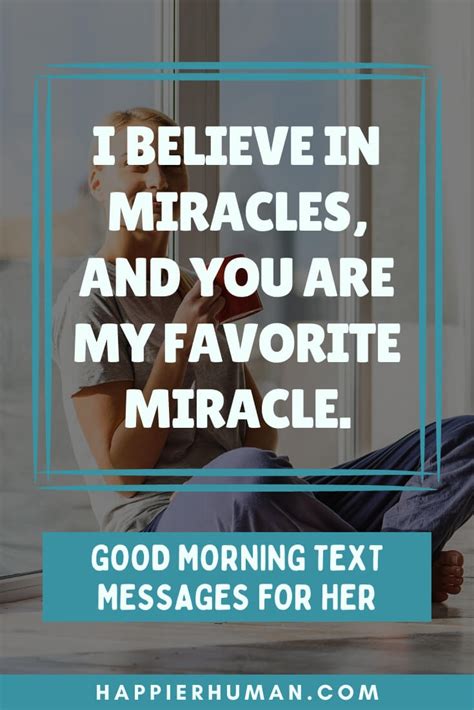 Best Good Morning Text Messages For Her Happier Human