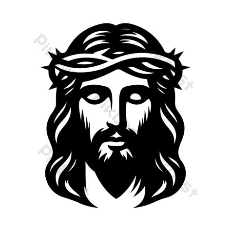 Jesus Silhouette Vector Design Png Images Eps Free Download Pikbest