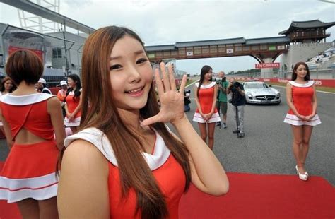 FORMULA ONE PICS Sexy Korean Grid Girls