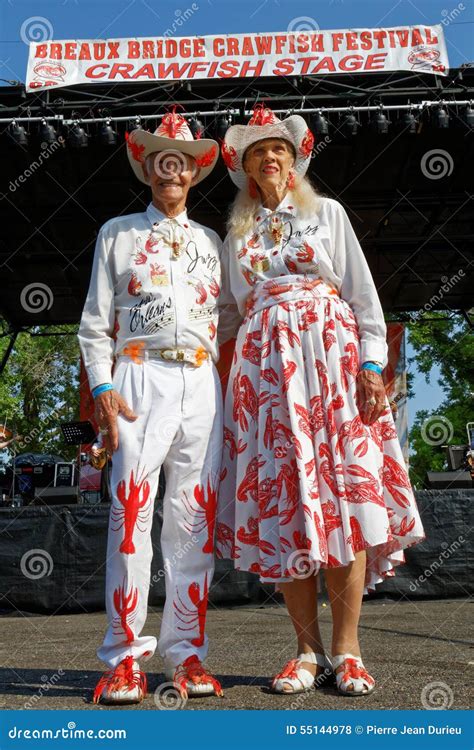 Old Couple during Crawfish Festival Editorial Stock Photo - Image of united, park: 55144978