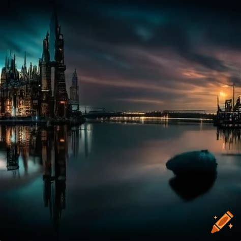 Steampunk City Artwork