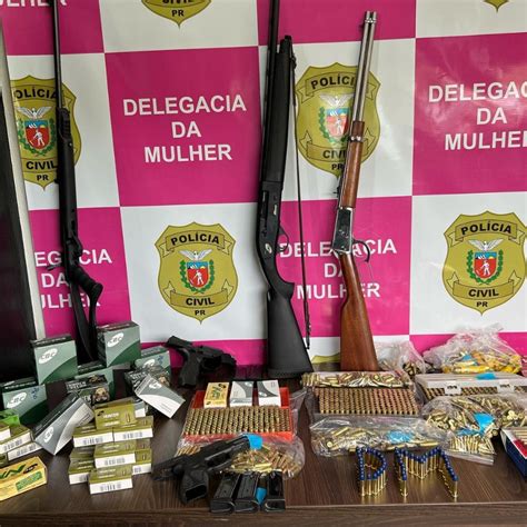 Delegacia Da Mulher Deflagra Operação Em Toledo E Apreende Armas