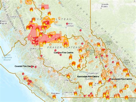 Fire Area Map