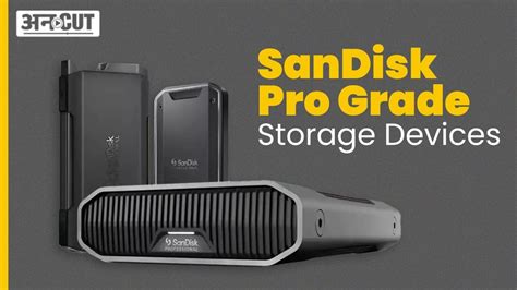 Western Digital Launches SanDisk Professional Grade Storage Devices